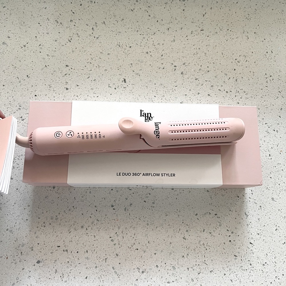 L'ange Le Duo curled/flat iron